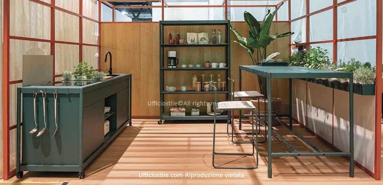 Immagine di Modulo cucina e storage