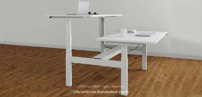 Immagine di Bench 02 postazioni cm. 180x160 elevabile in altezza