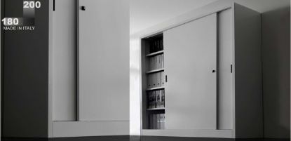 Immagine di Armadio metallo cm. 180 x 45 x 200(H)