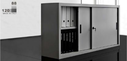 Immagine di Armadio metallo cm. 120 x 45 x 88(H)