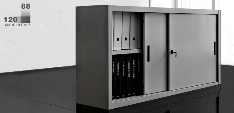 Immagine di Armadio metallo cm. 120 x 45 x 88(H)