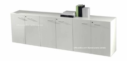 Immagine di Libreria bassa ufficio 06 ante  cm.270x45
