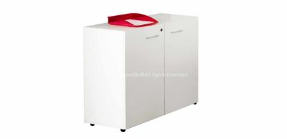 Immagine di Libreria ufficio 02 ante battenti cm.90x45
