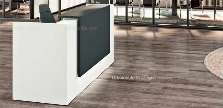 Immagine di Bancone reception piccole dimensioni cm 165