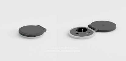 Immagine di Tappo elettrificato con coperchio a ricarica wireless