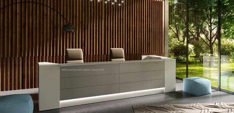 Immagine di Bancone reception Led