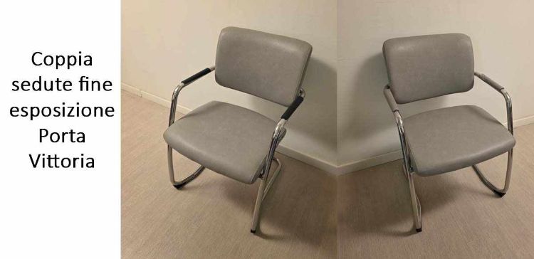 Picture of Pair of monocoque stools Fine Expo