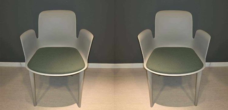 Picture of Pair of monocoque stools Fine Expo