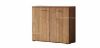 Immagine di Libreria ufficio 02 ante battenti cm.90x45 Rovere