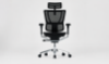 Poltrona ufficio ergonomica MIGREEN con braccioli regolabili 5D, sedile e schienale in mesh a rilascio di pressione differenziata, sostegno lombare Up-Down regolabile in 6 posizioni, meccanismo sincronizzabile bloccabile in 4 posizioni e regolazione della profondità del sedile.