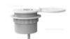 Immagine di Power-Spot® 80 mm Tipo F con Qi e Passacavi