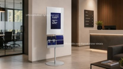 Immagine di Totem con espositore e portadepliant