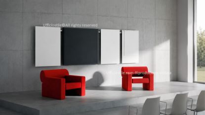 Immagine di Moduli componibili con lavagne e pannelli acustici