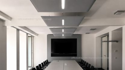 Immagine di Pannello fonoassorbente quadrato con Led