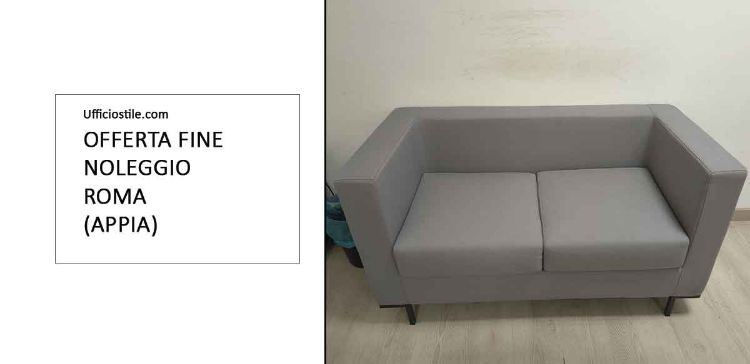 Picture of Divano lounge a 2 posti grigio