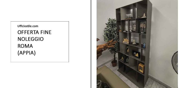 Immagine di Libreria design Titanio