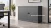 Picture of Metal office cabinet with doors cm. 120 x 45 x 88 (h)