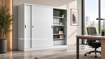 Immagine di Armadio metallo cm. 180 x 60 x 200 (H)