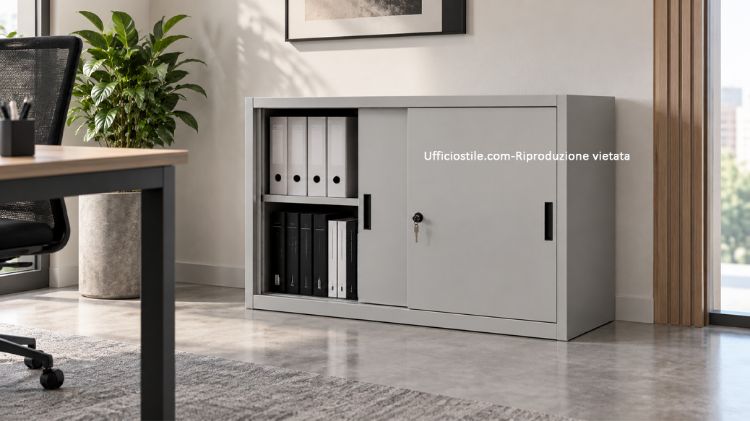 Picture of Metal cabinet cm. 120 x 45 x 88(H)