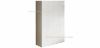 Picture of Tall 4-door office cabinet – Stelvio Walnut