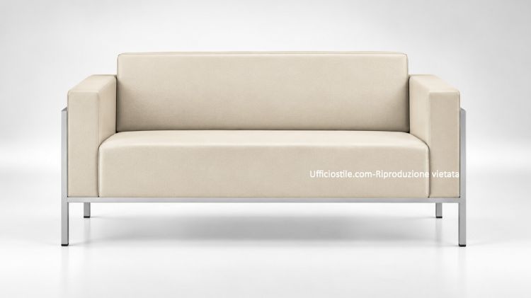 Picture of Small sofa All waiting 02 seats eco-leather