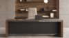 Picture of Desk, armchair, and wood panelling