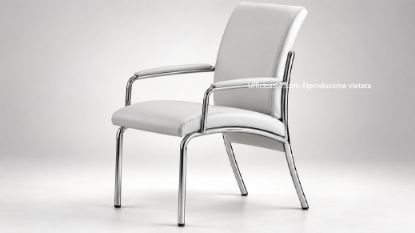 Picture of Gala Office Waiting Armchair with Armrests