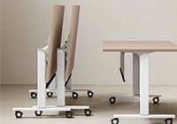 Linea 803 tavoli riunione folding e soluzioni multifunzione
