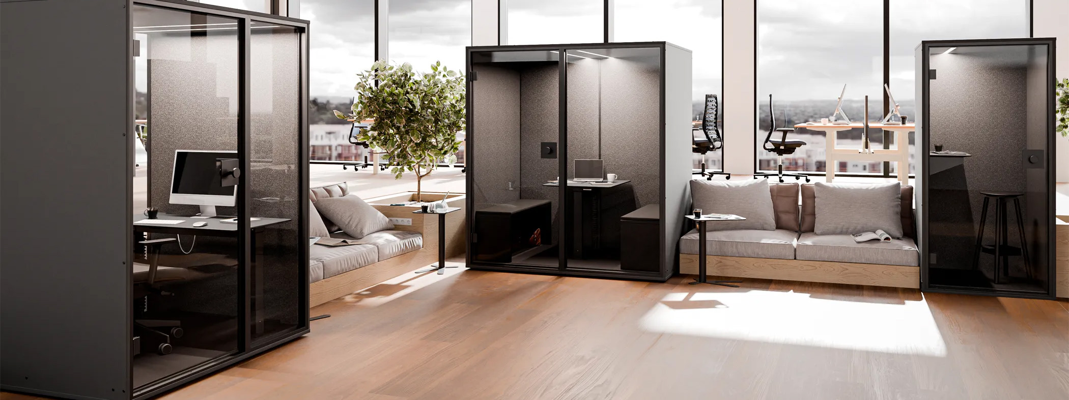 Phone booth acustiche per ufficio