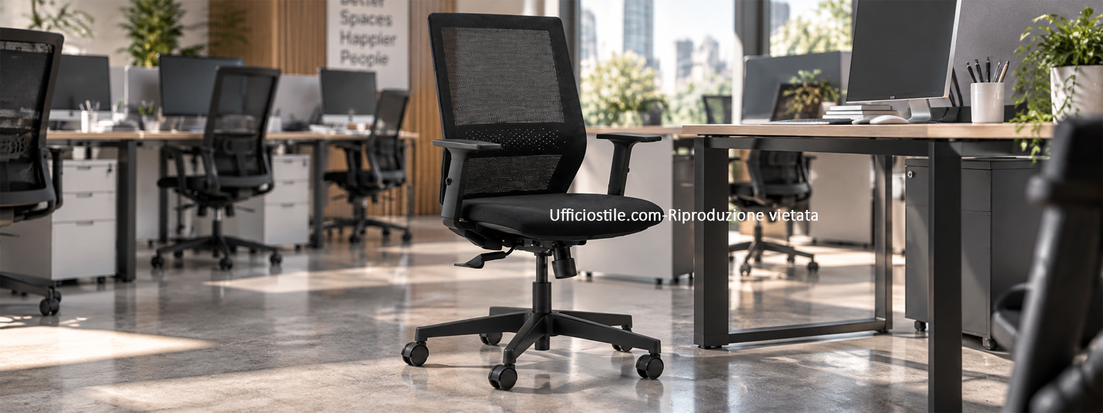 Sedute operative UNI EN 1335 in pronta consegna