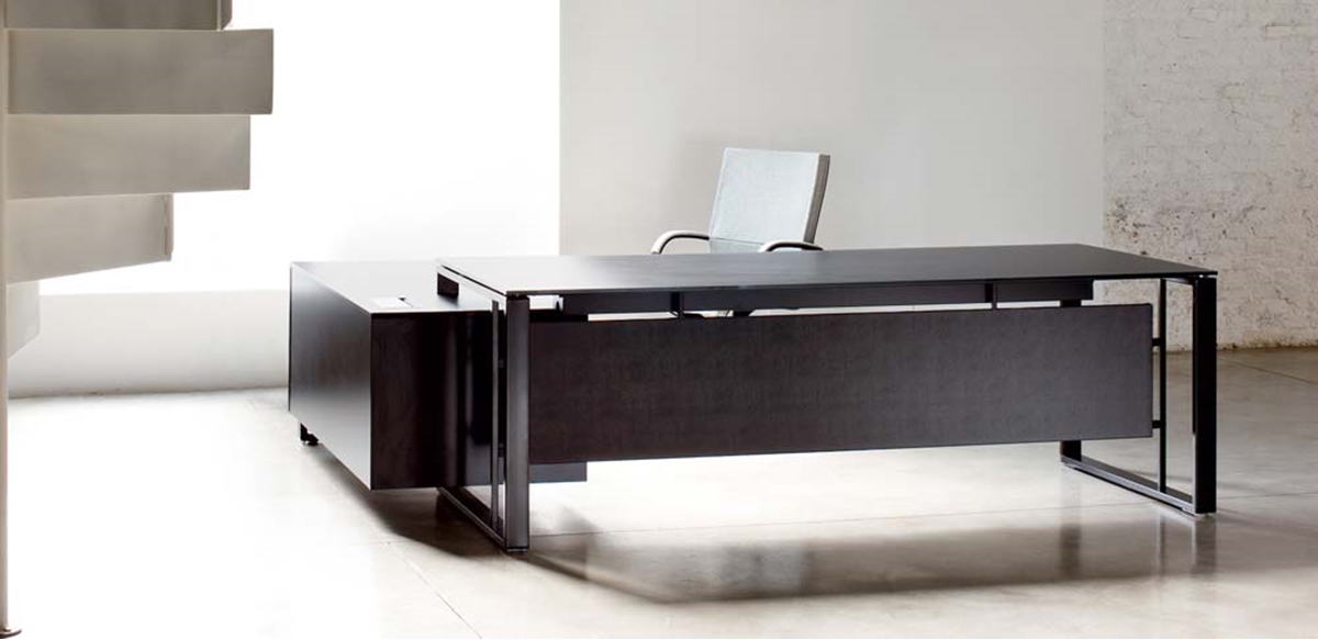 Arche Scrivania In Vetro Temperato By Bralco Design Gianantonio